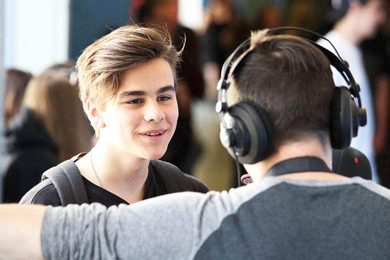 Thomas Dufour en tournage